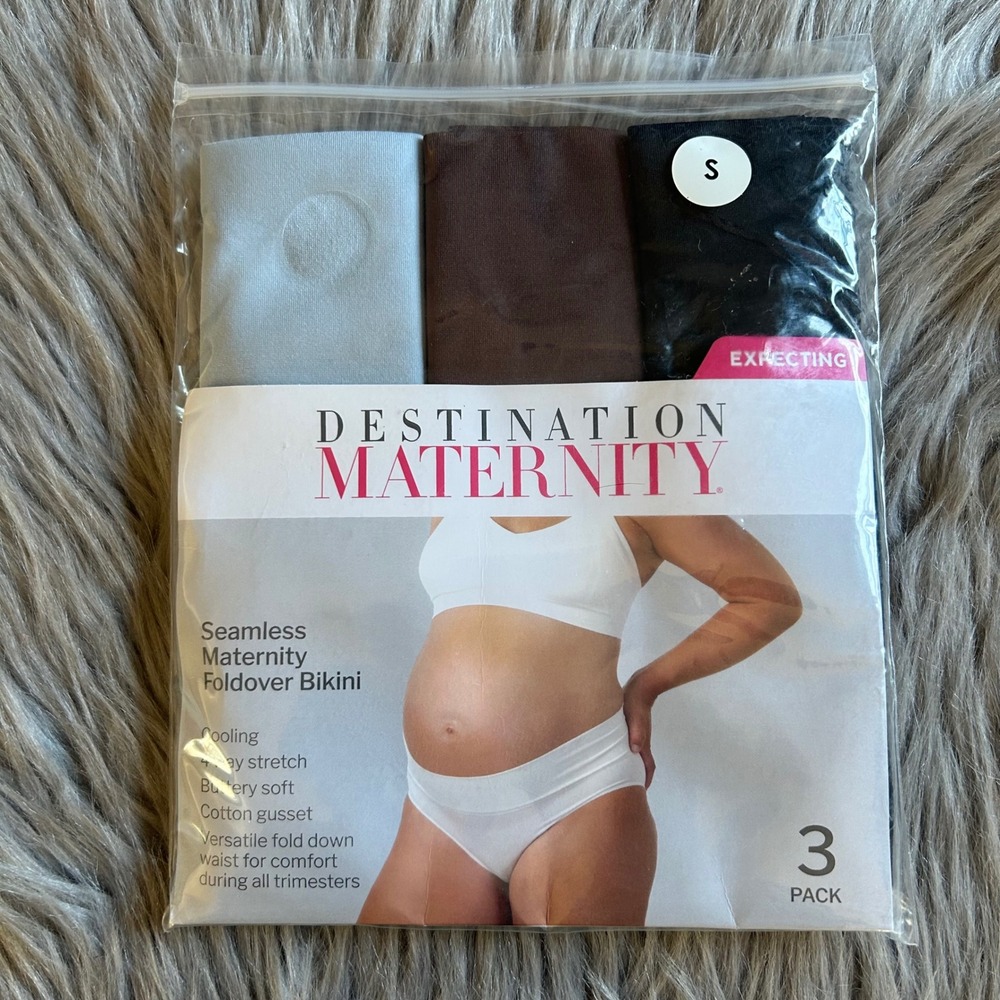 Destination Maternity Seamless Bikini Women Size Small Cooling Buttery Soft